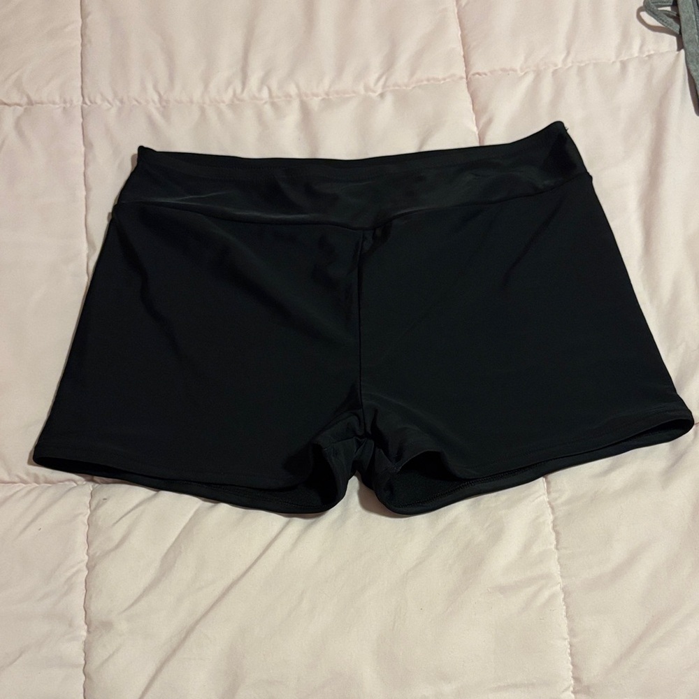 NWOT Black Swim Shorts